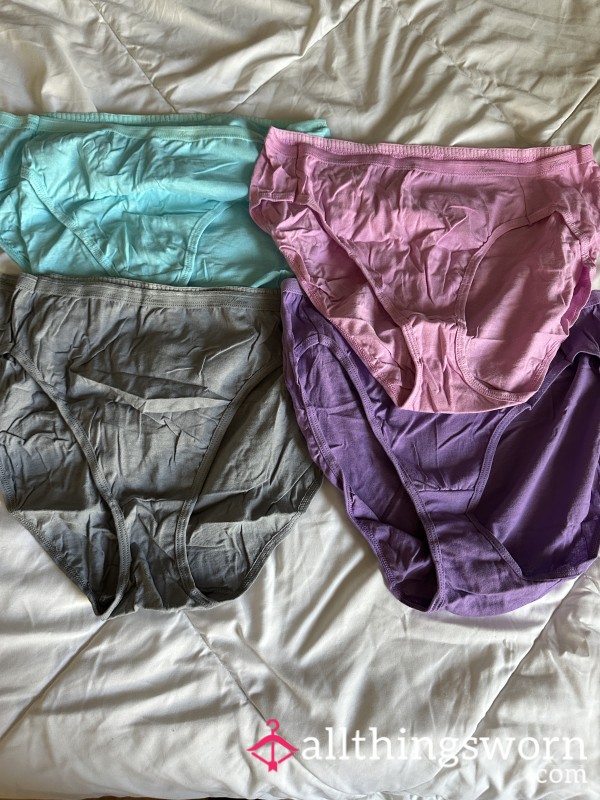 1 For $20 Or 4 For $65 Cotton Granny Panties