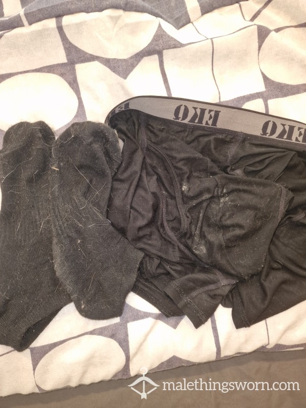 10 Day Worn Underwear Sweaty And C*m Stained