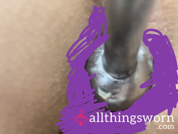 📹1.47 Queefing Bondage Hook Pu**y Play With C*m Lube. Close Up Holes👌