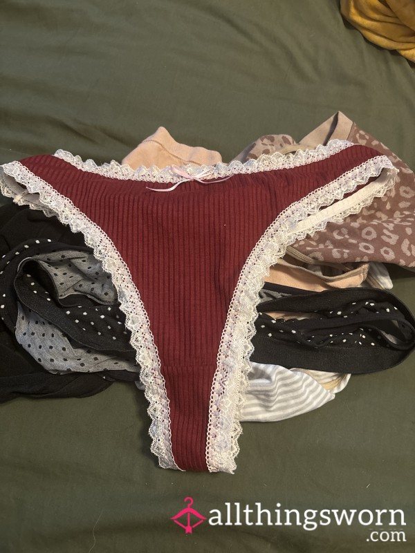 15 Pairs Of 24hr Panties