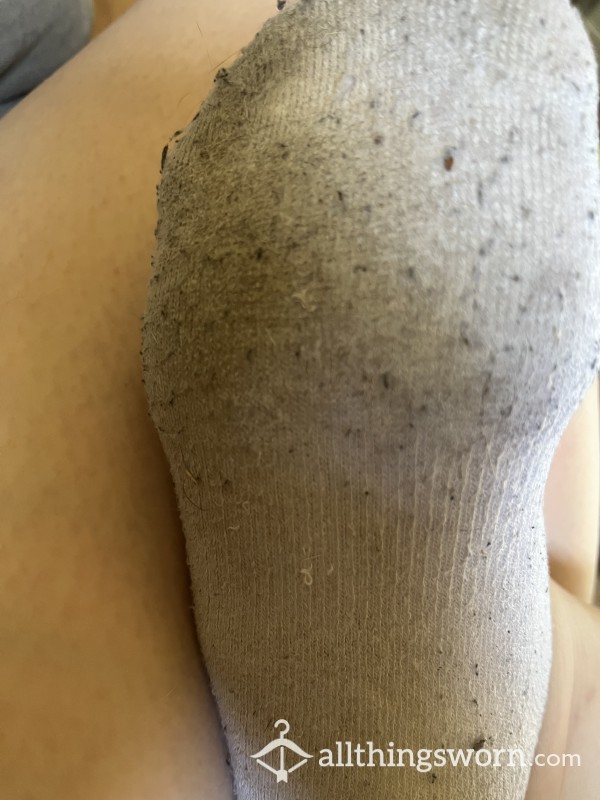 3 Days Worn Socks- White Or Black Ankle Socks