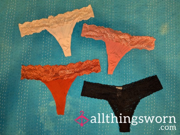 4 Well Loved Thongs