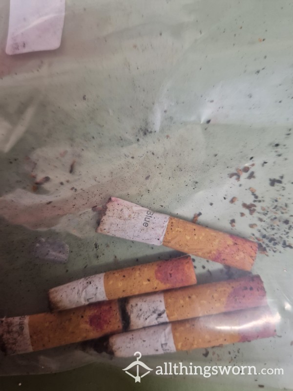 *Cuck Items* 10 Lipstick Stained Cigarette Bu*ts 🚬 - With Extras 🔥