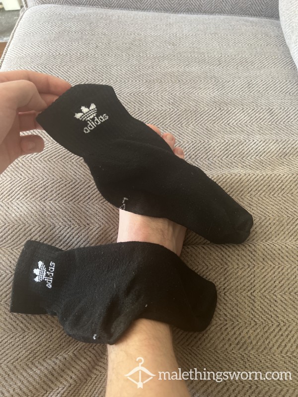 6-Day Worn Adidas Socks