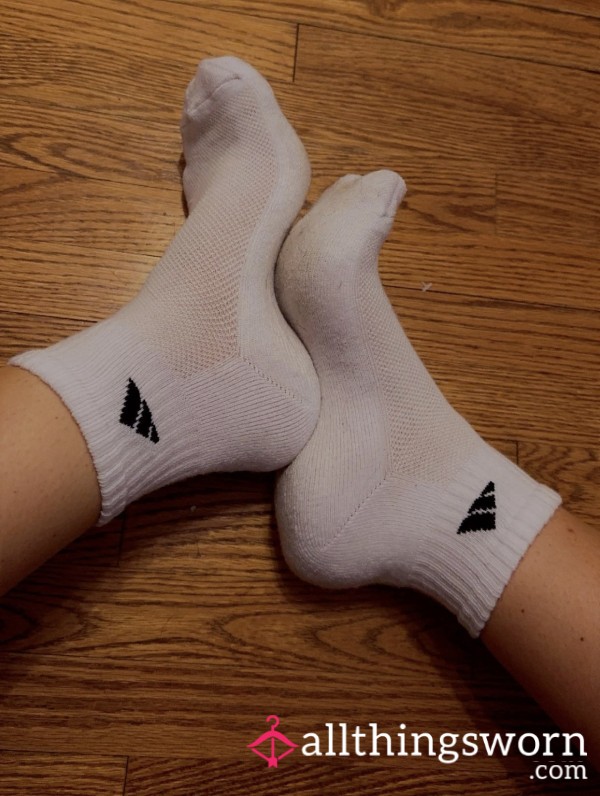 ADIDAS White Crew Socks