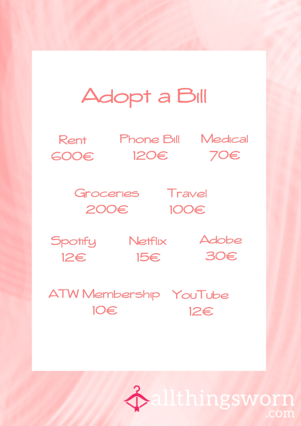 Adopt A Bill Xx