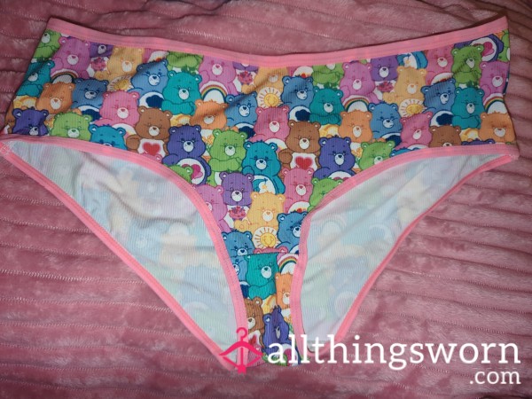 Adult Size UK 20. Super Cute Pink Carebear Panties