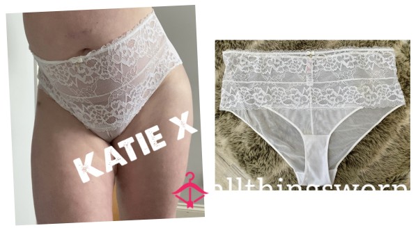 Ann Summer White Knickers