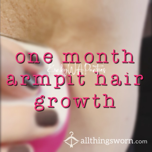 Armpit Hair Growth - Pics Doc*ment Growth Over A Month! Instant Content Unlocks Immediately