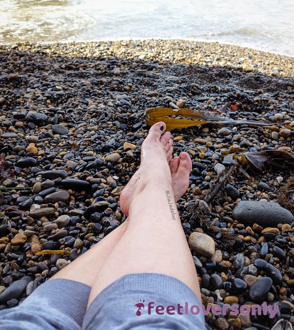 Barefoot At The Beach