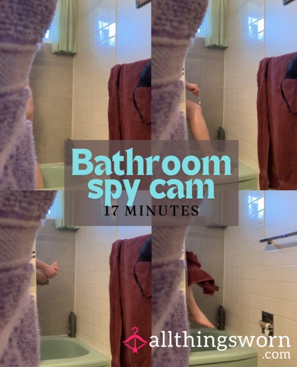 Bathroom Spycam Shower | 17 Minutes