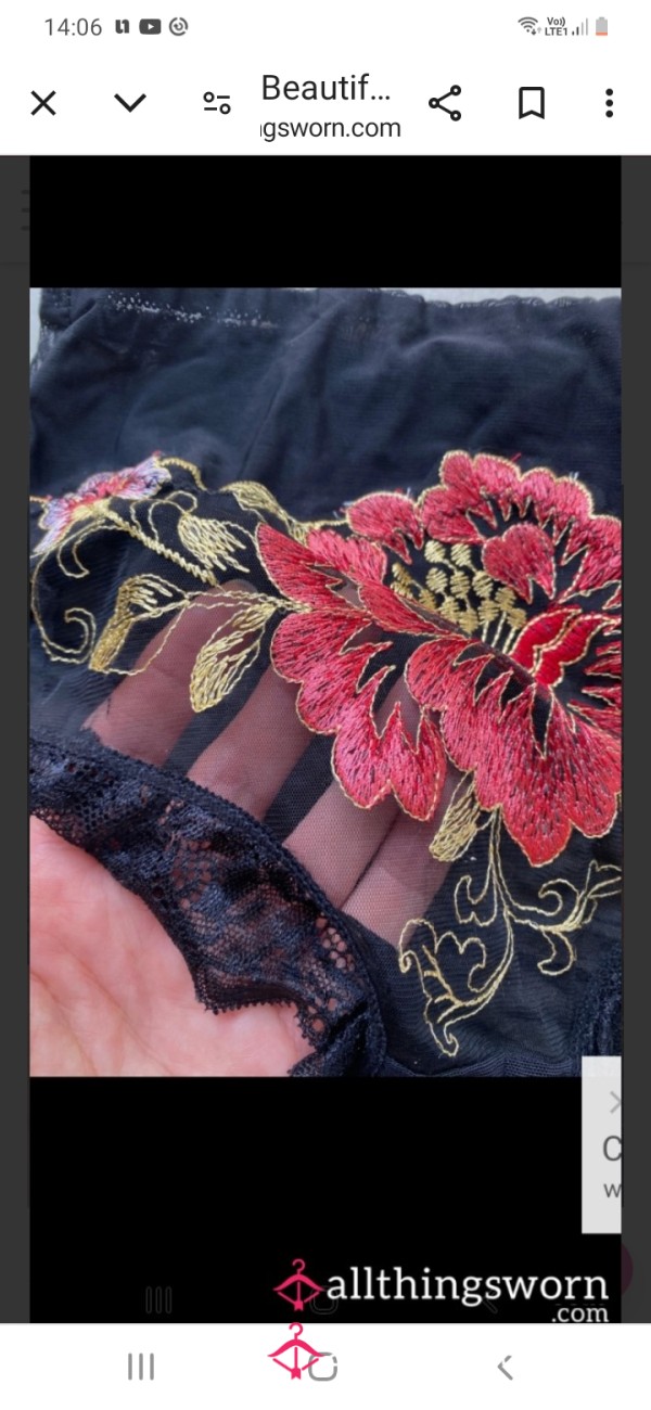 Beautiful Embroidery Panties