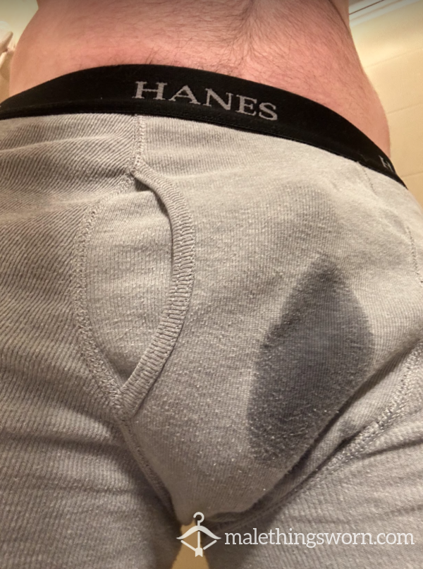 Big Pi*s In Grey Hanes