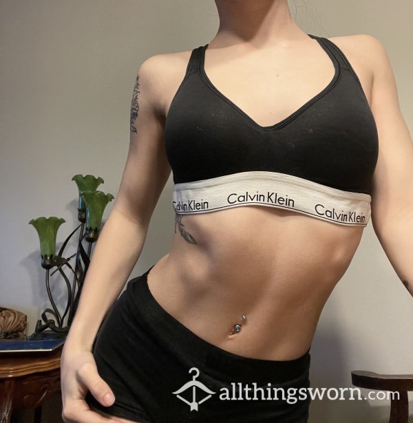 Black Calvin Klein Bra 🖤