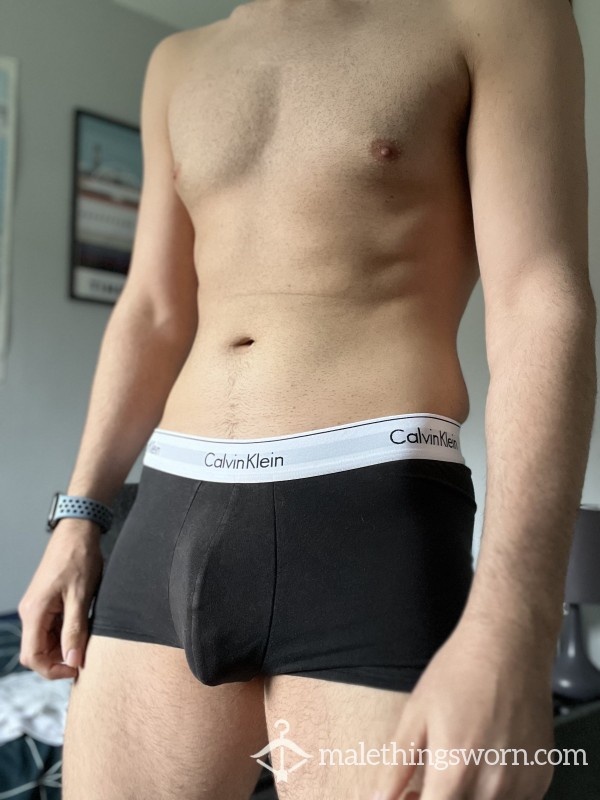 Black Calvin Klein Trunks