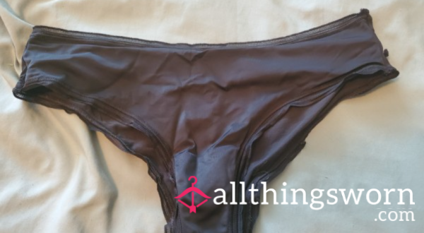 Black Cheeky Extra Absorbent Panty