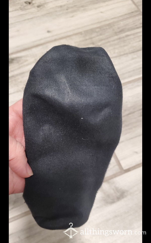 Black Cotton Socks. 2 Days Wear