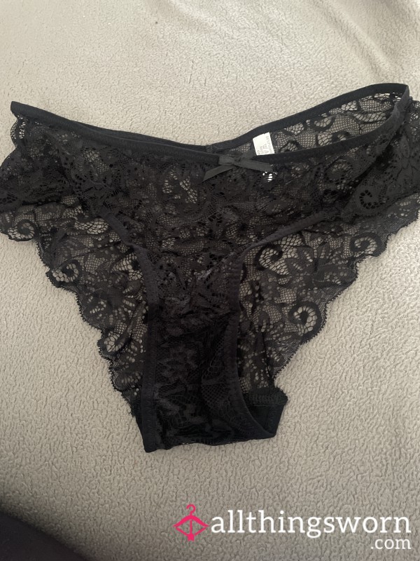 New Black Lace Panties