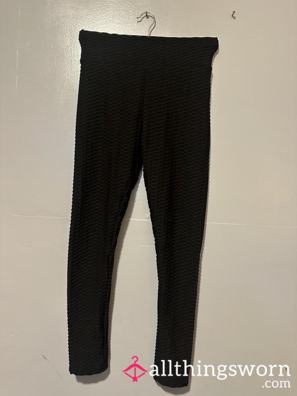 Black Leggings XL