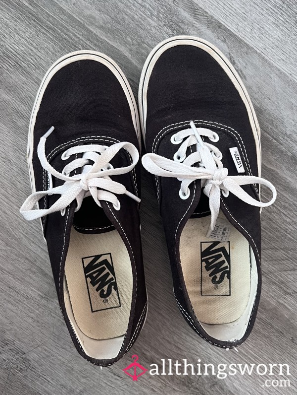 Black Low Top Vans