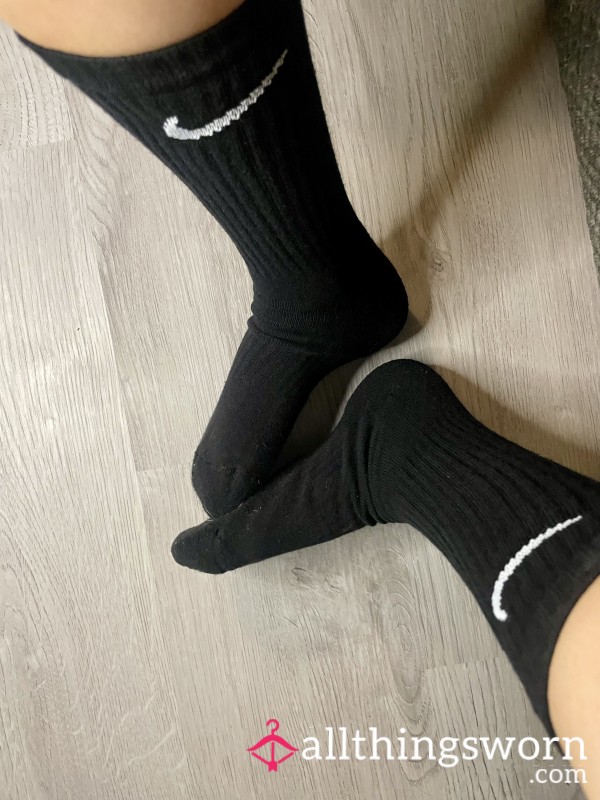 Black Nike Tall Socks
