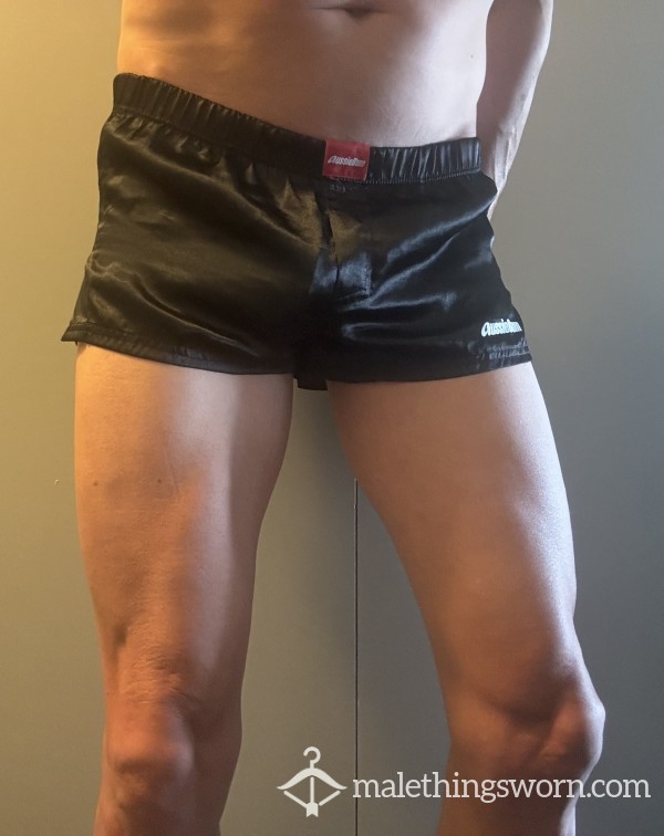 Black Nylon Aussieb*m Wet-dreamwear