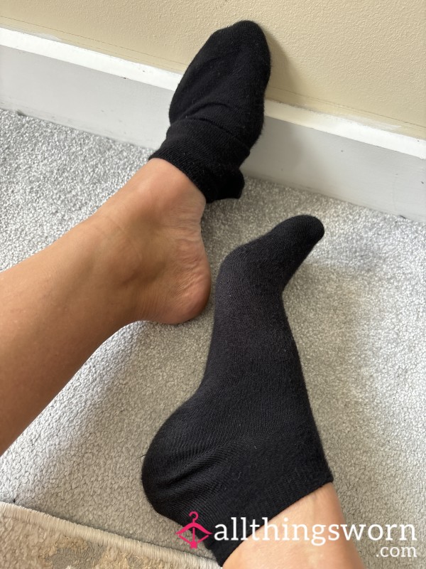 Black Socks After Busy Day