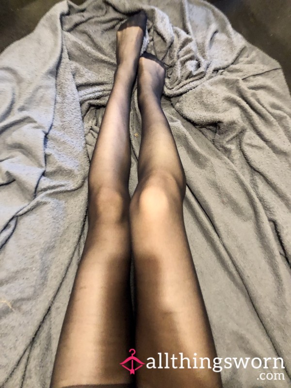 Black Used Pantyhose