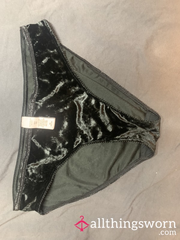 Black Velvet Victoria’s Secret Panties