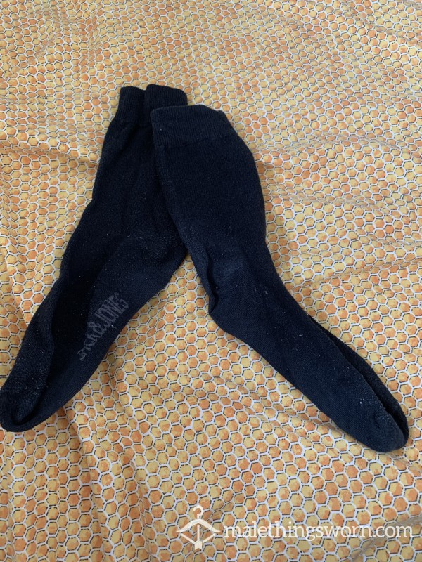 Black Work Socks