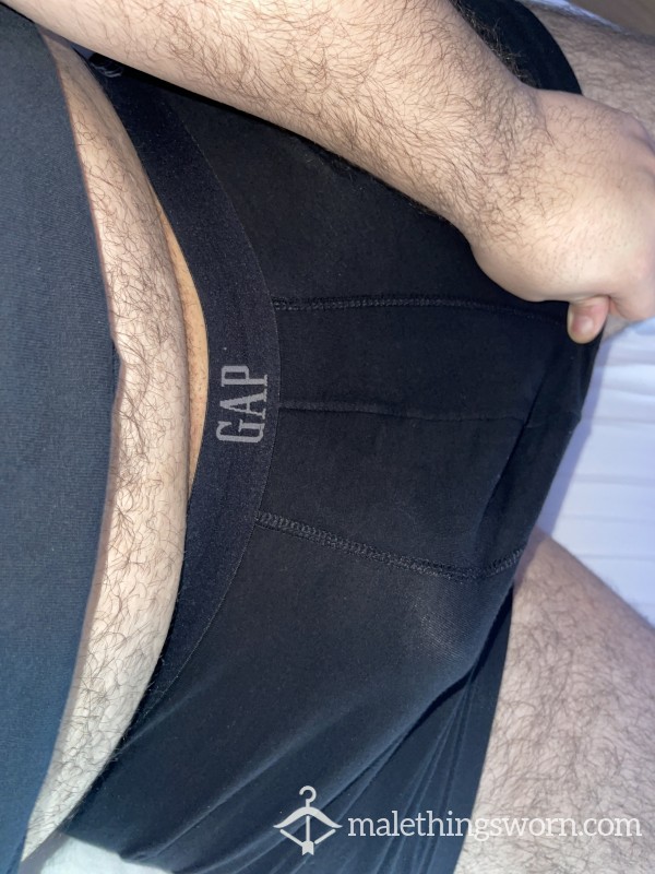 Black Worn Gap Boxer Brief