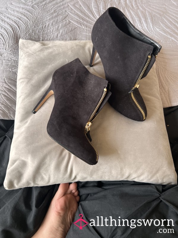 Black Zara Ankle Boots