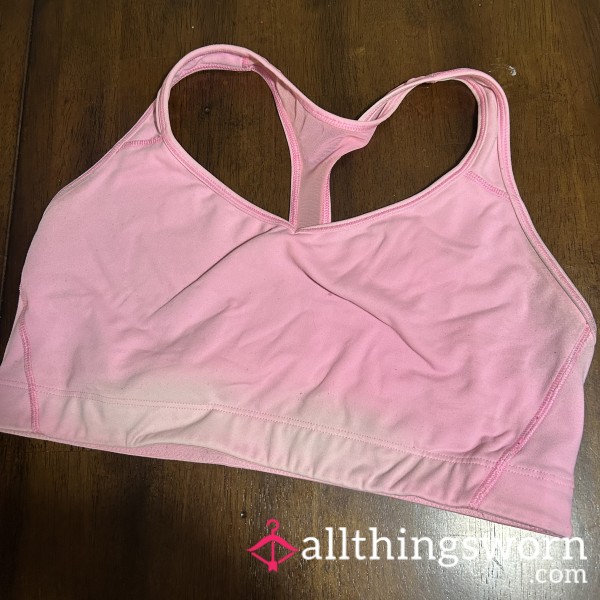 Bleached Pink Sports Bra