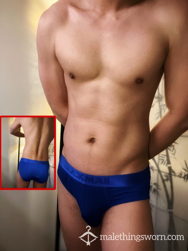 Blue JockMail Brief-Sold