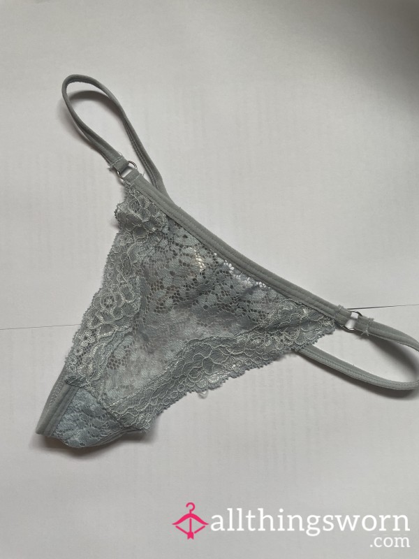 Blue Lace G-string