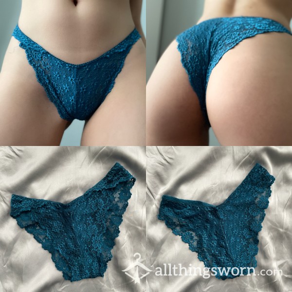 Blue Lace Panty