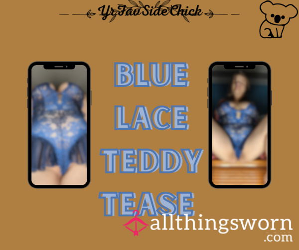 Blue Lace Teddy Tease