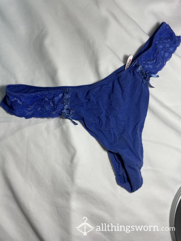 Blue, Large, La Senza, Thong