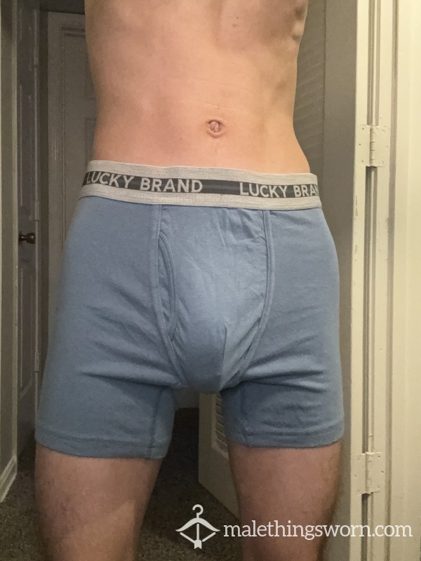 Blue Lucky Brand Used Boxer Briefs