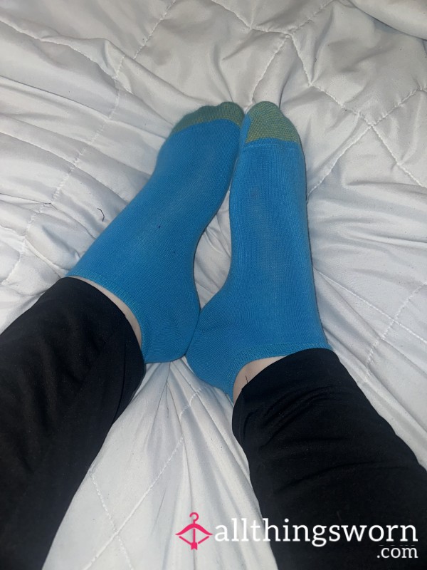 Blue Socks (goth Girl)