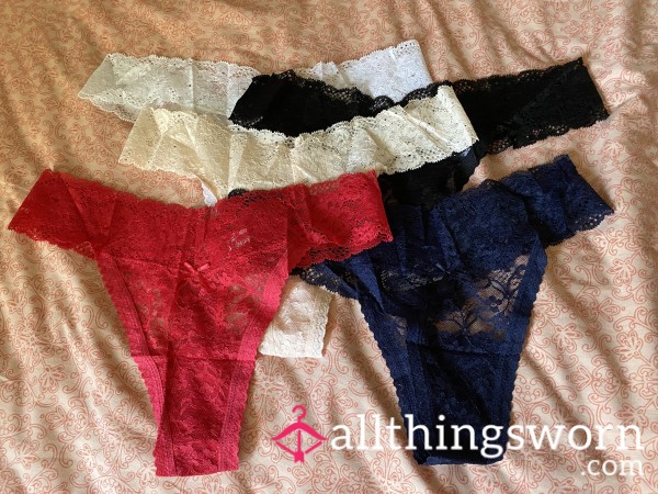 Brand New Lace Thongs