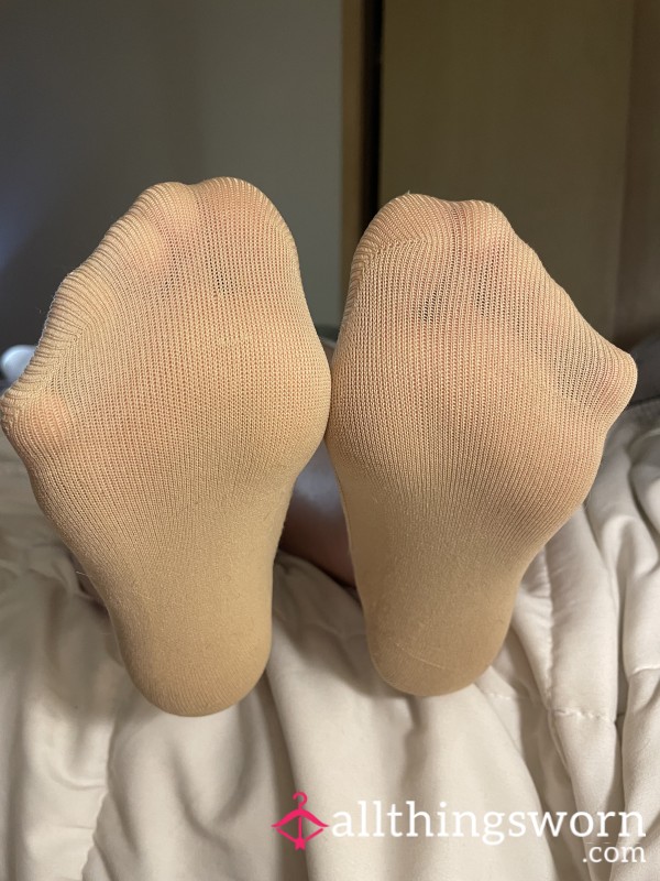 SOLD Brand New Sheer No-Show Pedi Socks