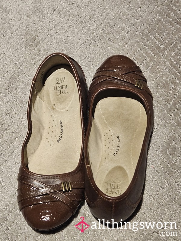 Brown Dressy Flats