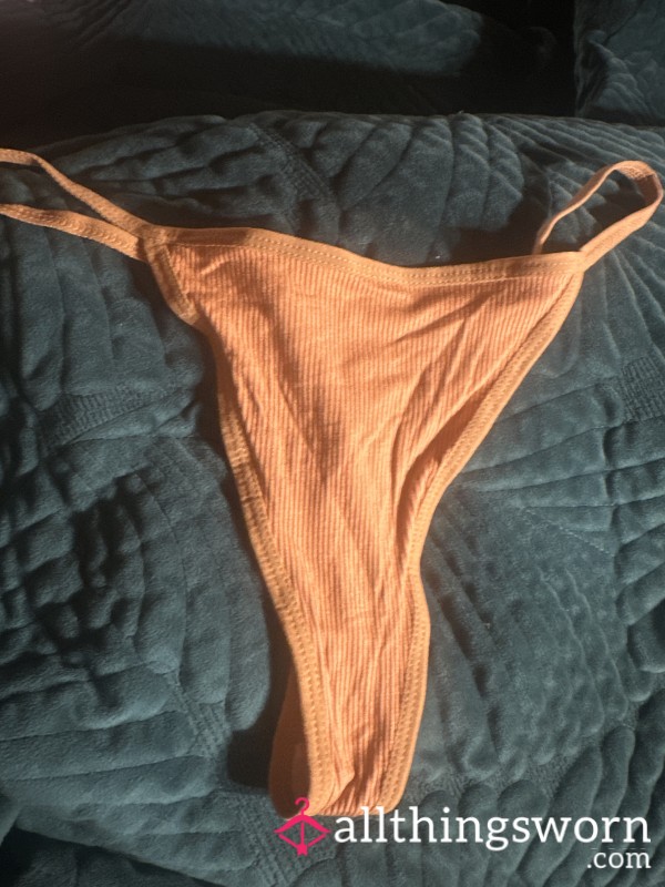 Brown Used Worn Thong