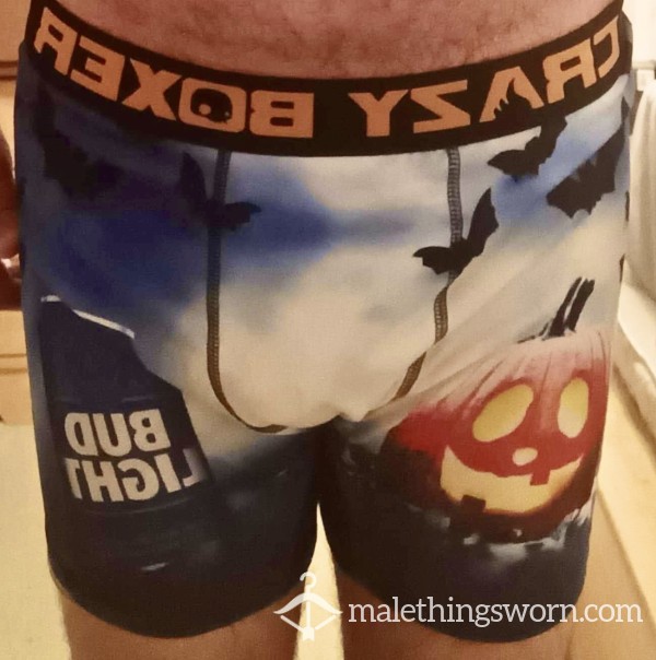 Bud Light & Pumpkin Boxer Briefs