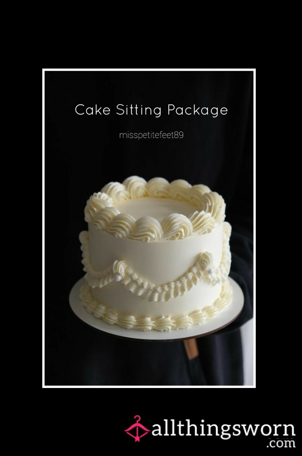 Custom Cake Sitting Experience Package