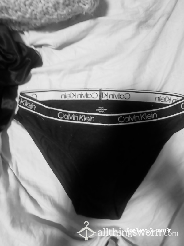 Calvin Klain Black Panties