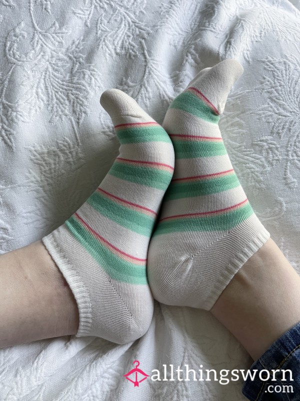 Candy Stripe Socks 🍭