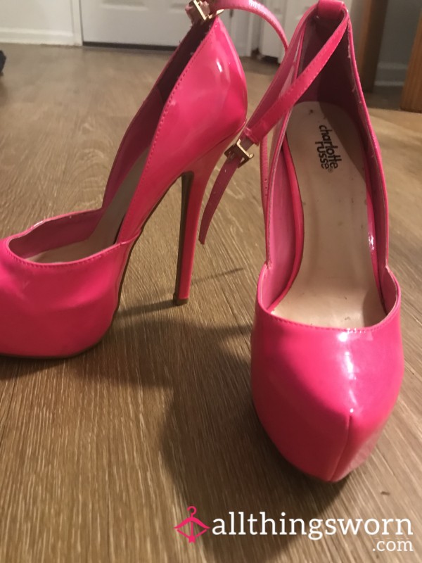 Charlotte Russe Pink Heels