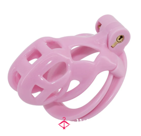 Chast*ty Cage 4 Sizes - Pink